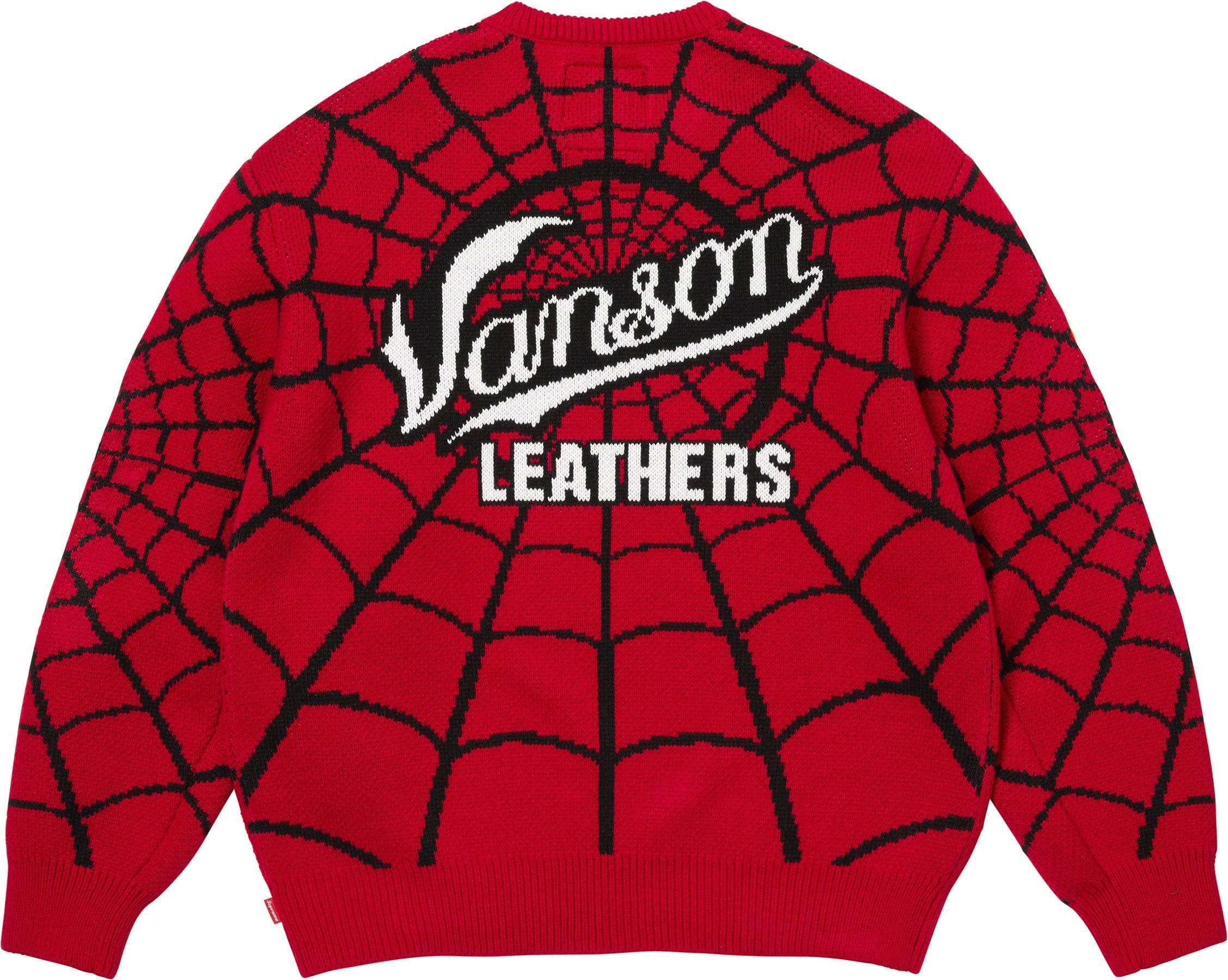 Supreme®/Vanson Leathers® Spider-Man Sweater view 12